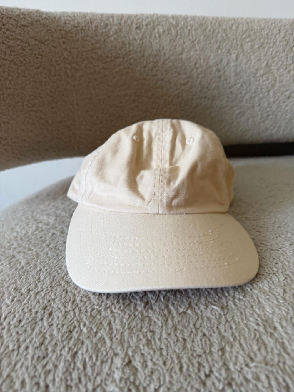 J.Crew Cream Baseball Cap